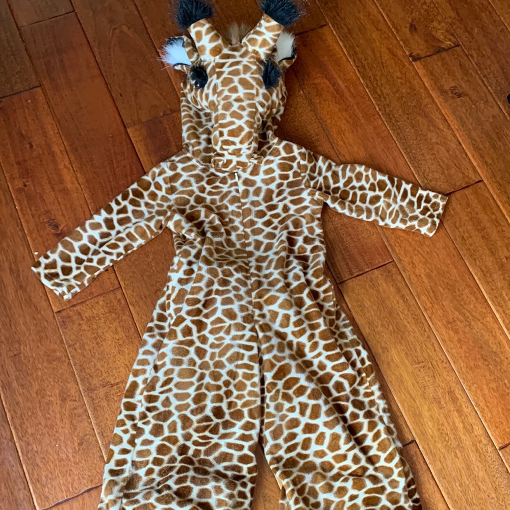 Authentic Kids giraffe costume 3T
